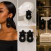 Elegant Floral Drop Earrings.