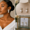 Elegant Pearl Earrings.