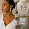Elegant Pearl Earrings.