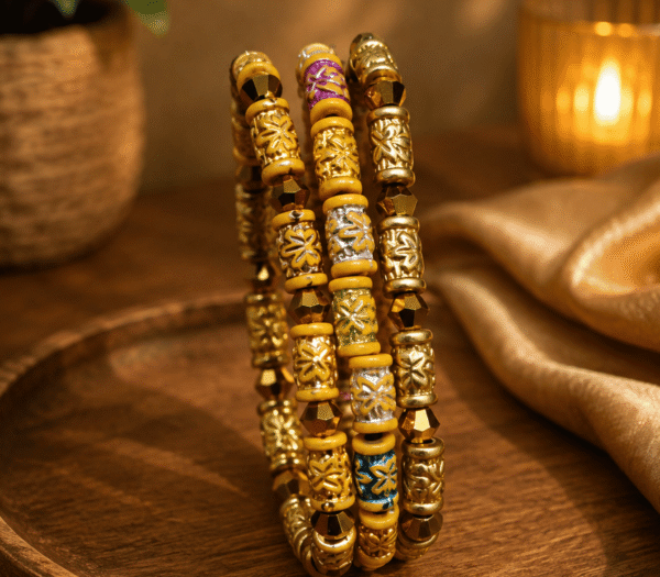 3in1 Golden Stretch Bracelets