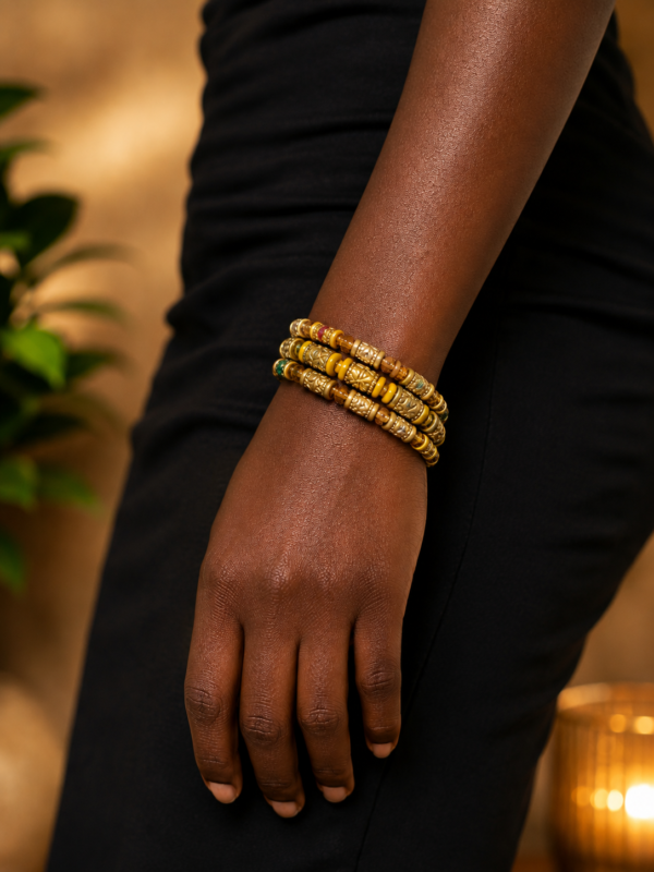 3in1 Golden Stretch Bracelets